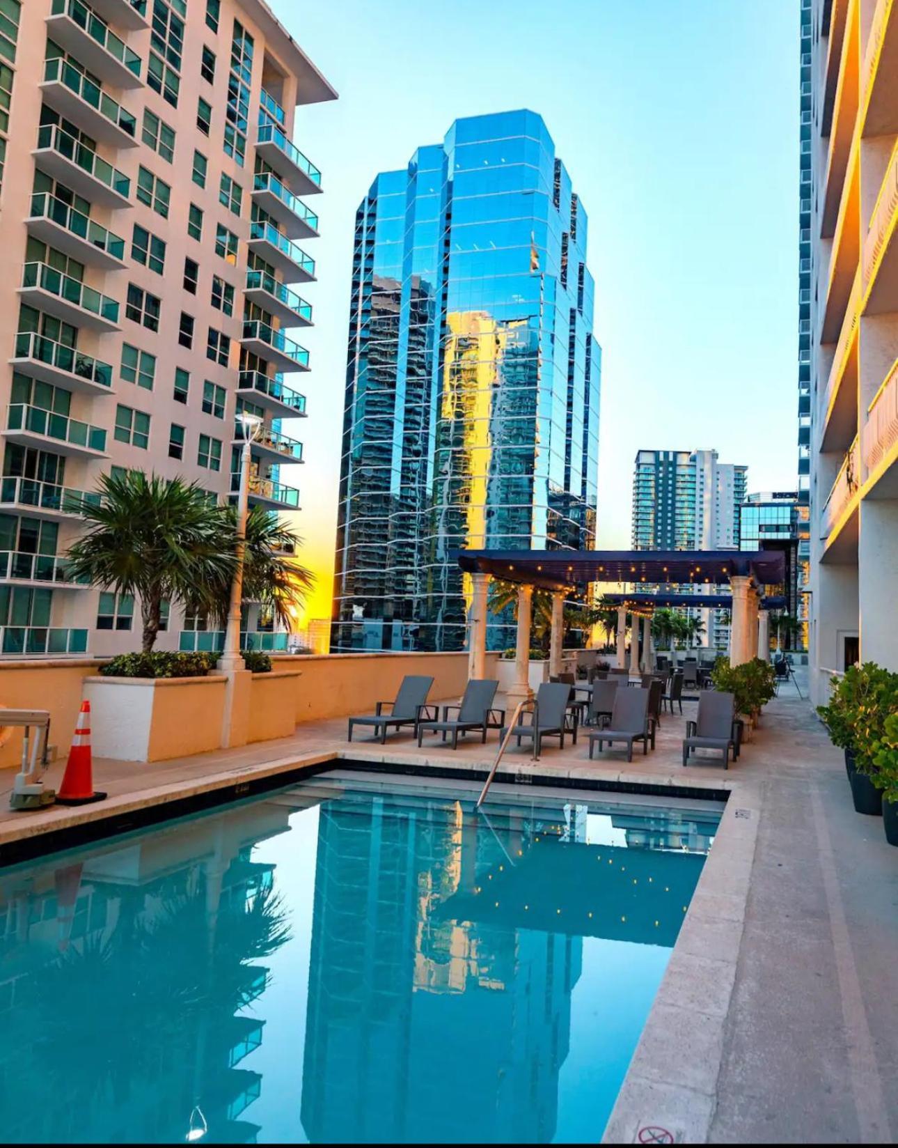 Beautiful High Floor Studio * Brickell * Ocean View Apartment Miami Exterior photo